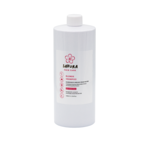 Sakura Blonde Shampoo 1L Violet Toning Cleanser