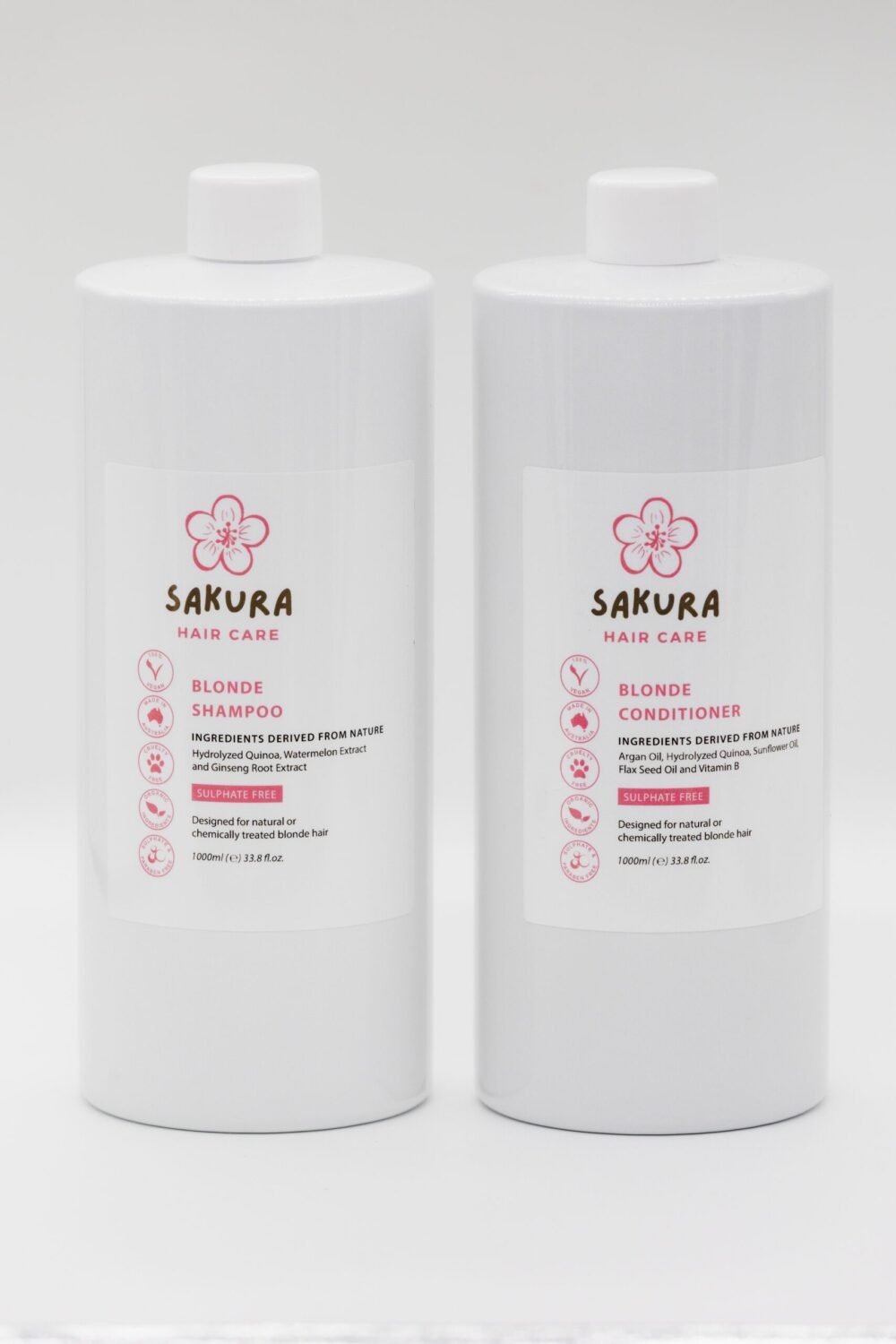 Sakura Blonde Shampoo – 1L - Image 2