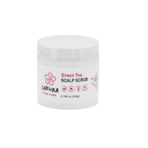 Sakura Scalp Scrub Green Tea 200gm Pack of 6