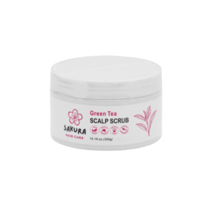 Sakura Scalp Scrub Green Tea Professional 300gm for scalp detox