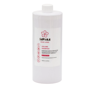 Volume Shampoo 1L professional bottle for fine hair volume