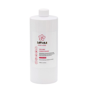 Volume Conditioner 1L professional bottle for fine hair body and shine