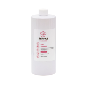 Sakura Curl Shampoo 1L bottle for professional curl definition