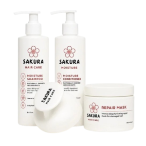 Sakura Hair Care Moisture Miracle Kit for Dry Hair