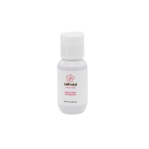 Sakura Moisture Shampoo bottle for medium to thick hair hydration