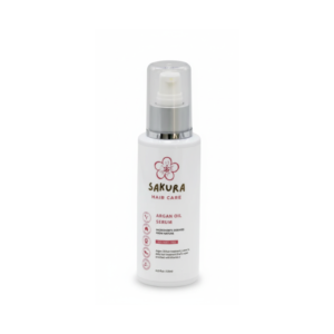 Sakura Argan Oil 125ml nourishing hair serum for frizz control.