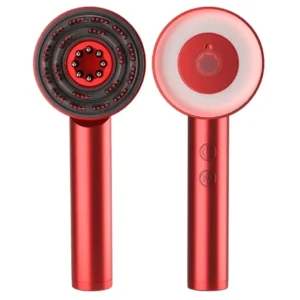 Sakura Hair Care Red Professional Scalp Brush for deep cleansing and massage.