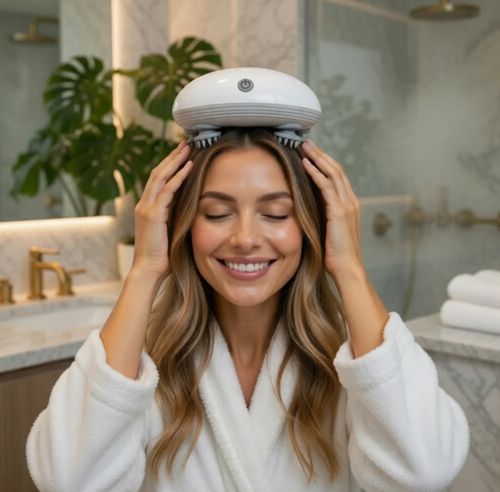 The Benefits of a Waterproof Scalp Massager