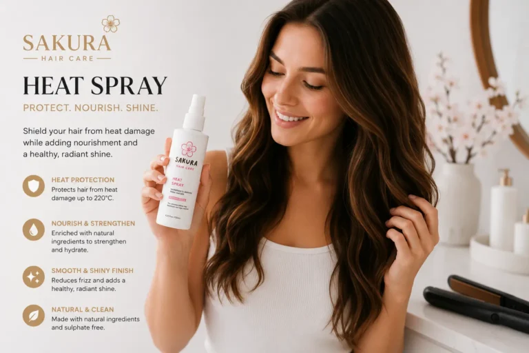 Shield Your Strands with Sakura Heat Spray 125ml