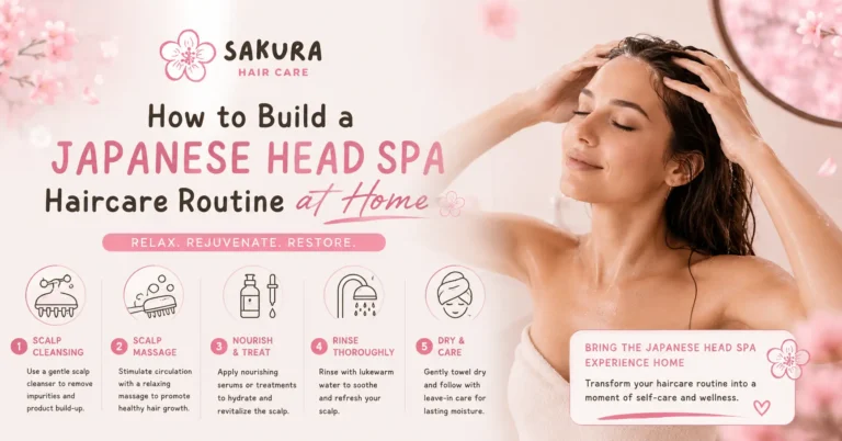How to Build a Japanese Head Spa Haircare Routine at Home
