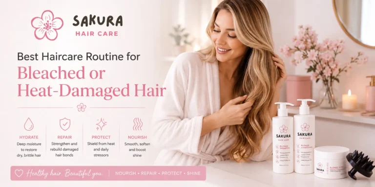 Best Haircare Routine for Bleached or Heat-Damaged Hair