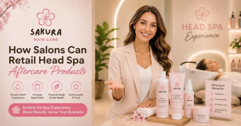 How Salons Can Retail Head Spa Aftercare Products