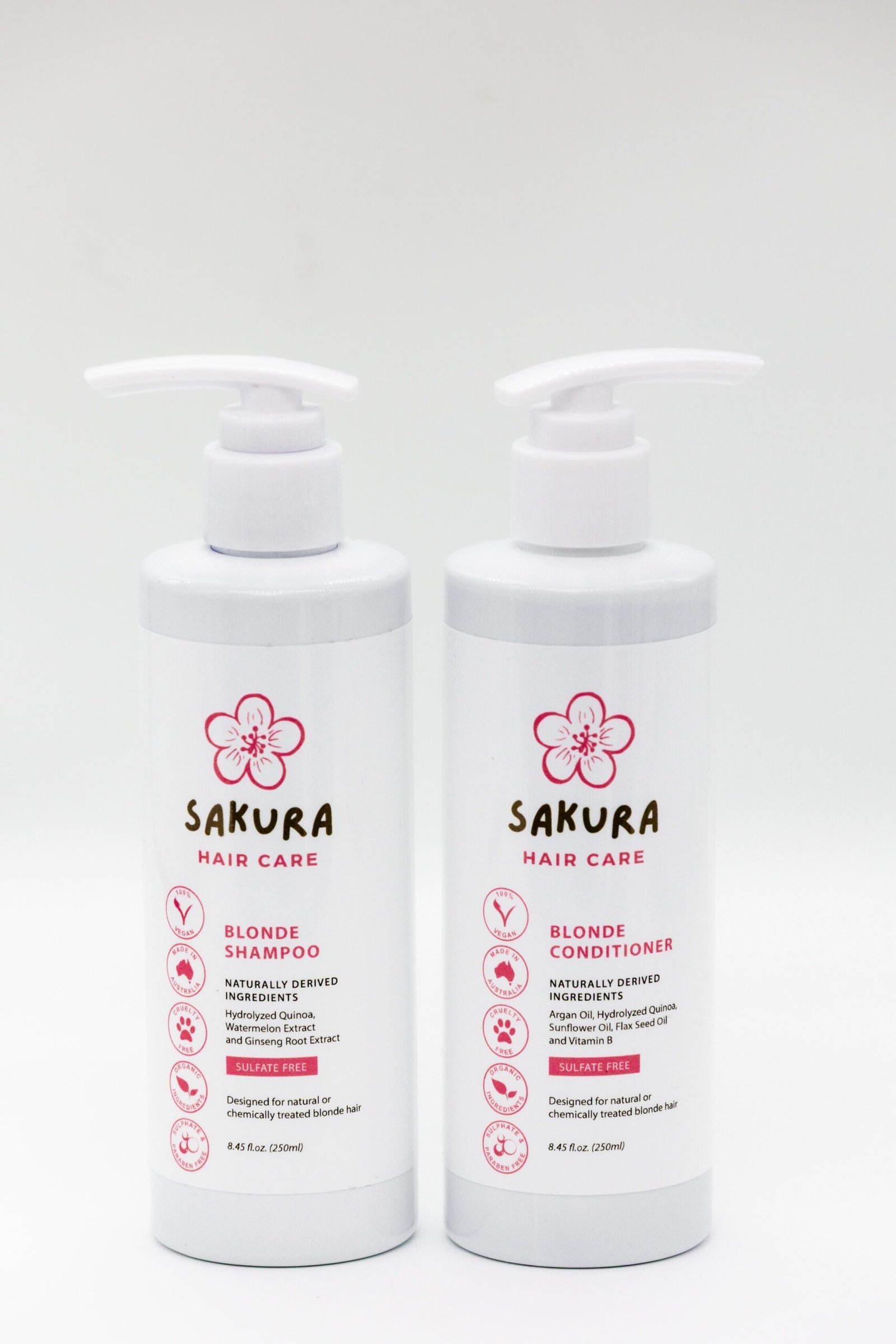 Sakura Blonde Conditioner – 250ml Pack of 6 - Image 2