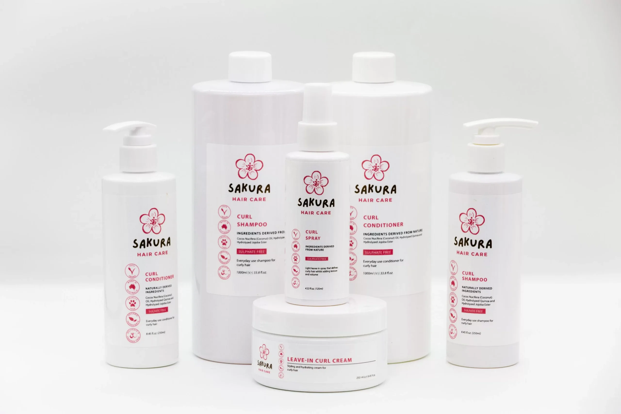 Sakura Curl Conditioner 250ml – Pack of 6 - Image 3